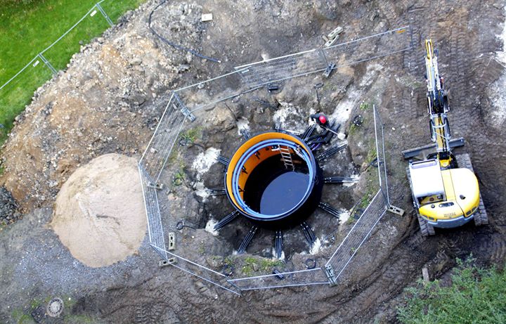 Bochum University, Germany offers close look at geothermal distribution shaft