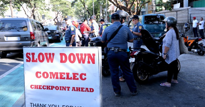 Comelec Implements Election Period Guidelines with Gun Ban and Checkpoints