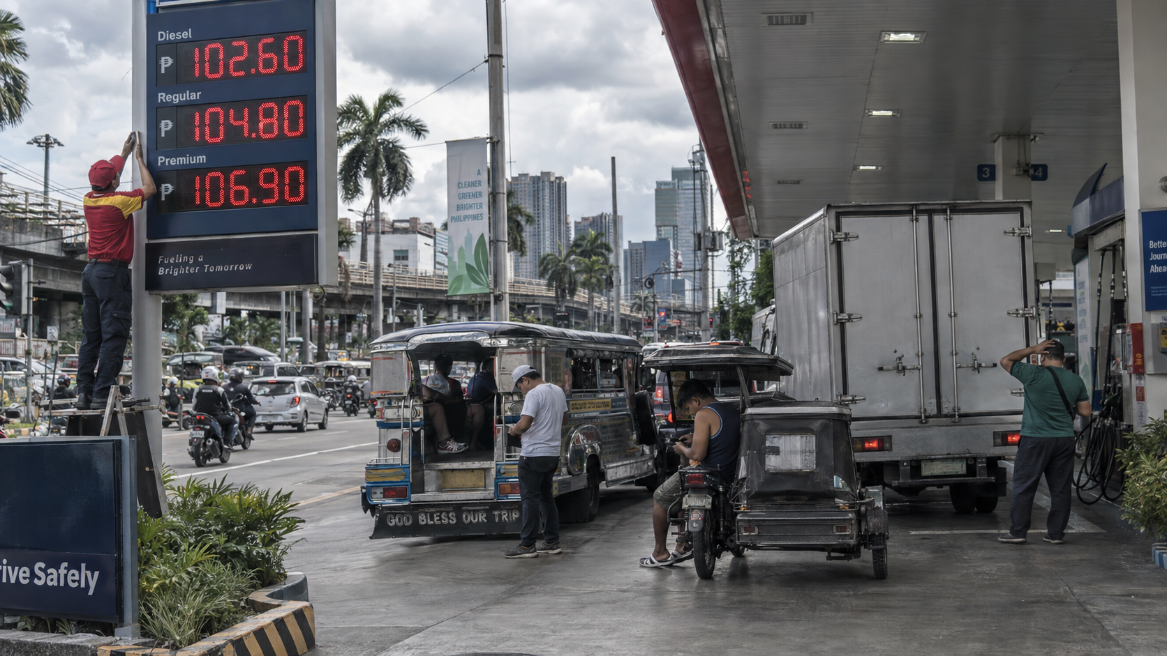 Fuel Prices Breach P100 Mark as Retailers Roll Out P5 Hike